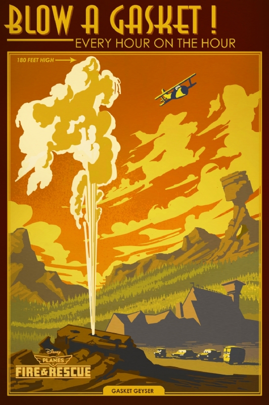 Постер - Самолеты: Огонь и вода: 532x800 / 321.4 Кб