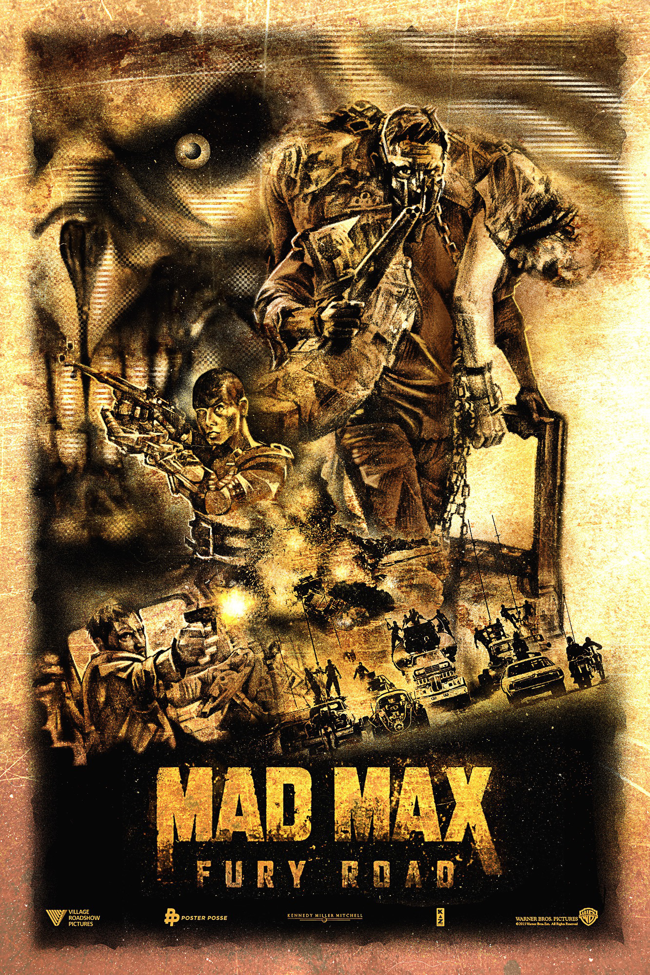 Постер - Безумный Макс: Дорога ярости: 1333x2000 / 1926.68 Кб