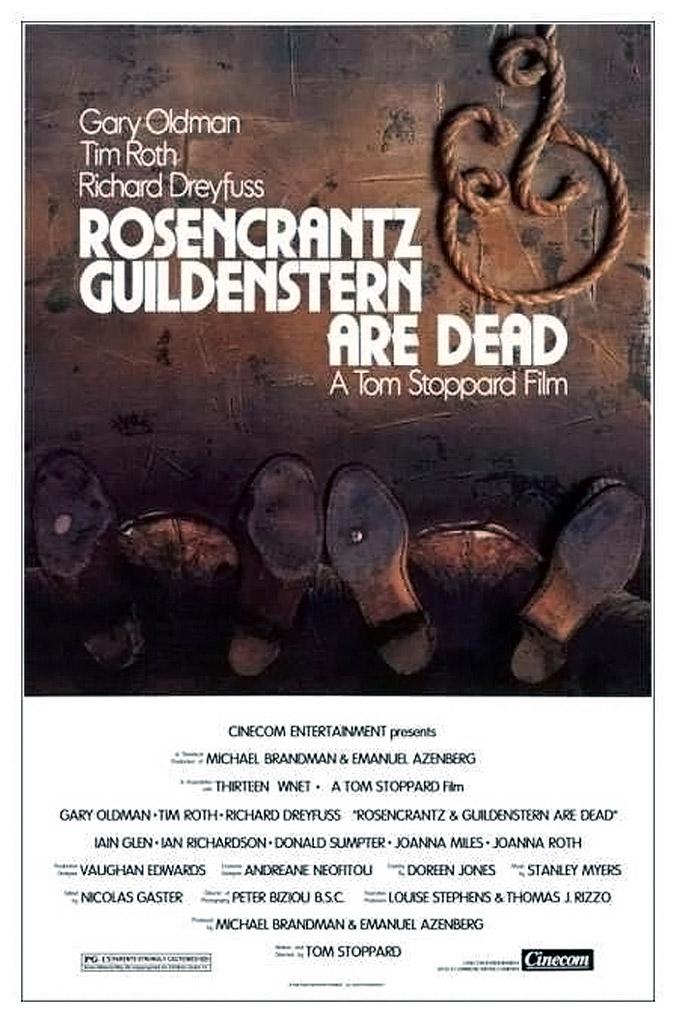 Постер - Розенкранц и Гильденстерн мертвы: 676x1023 / 102.48 Кб