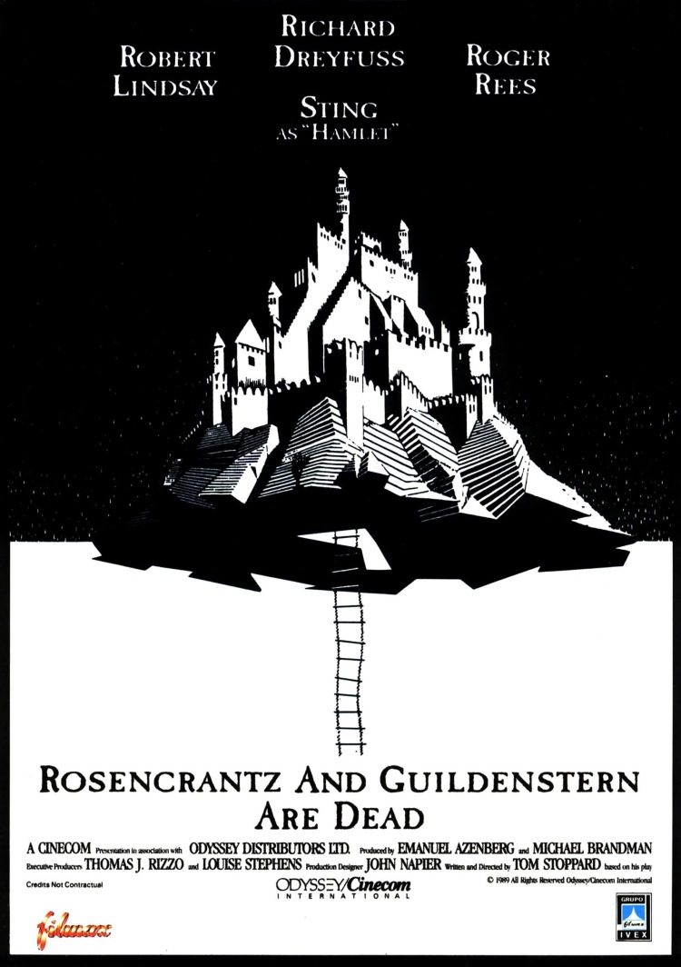Постер - Розенкранц и Гильденстерн мертвы: 750x1064 / 145.41 Кб