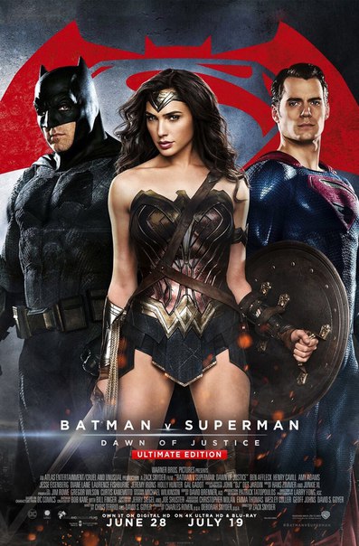 Постер - Бэтмен против Супермена: На заре справедливости: 397x604 / 77.14 Кб