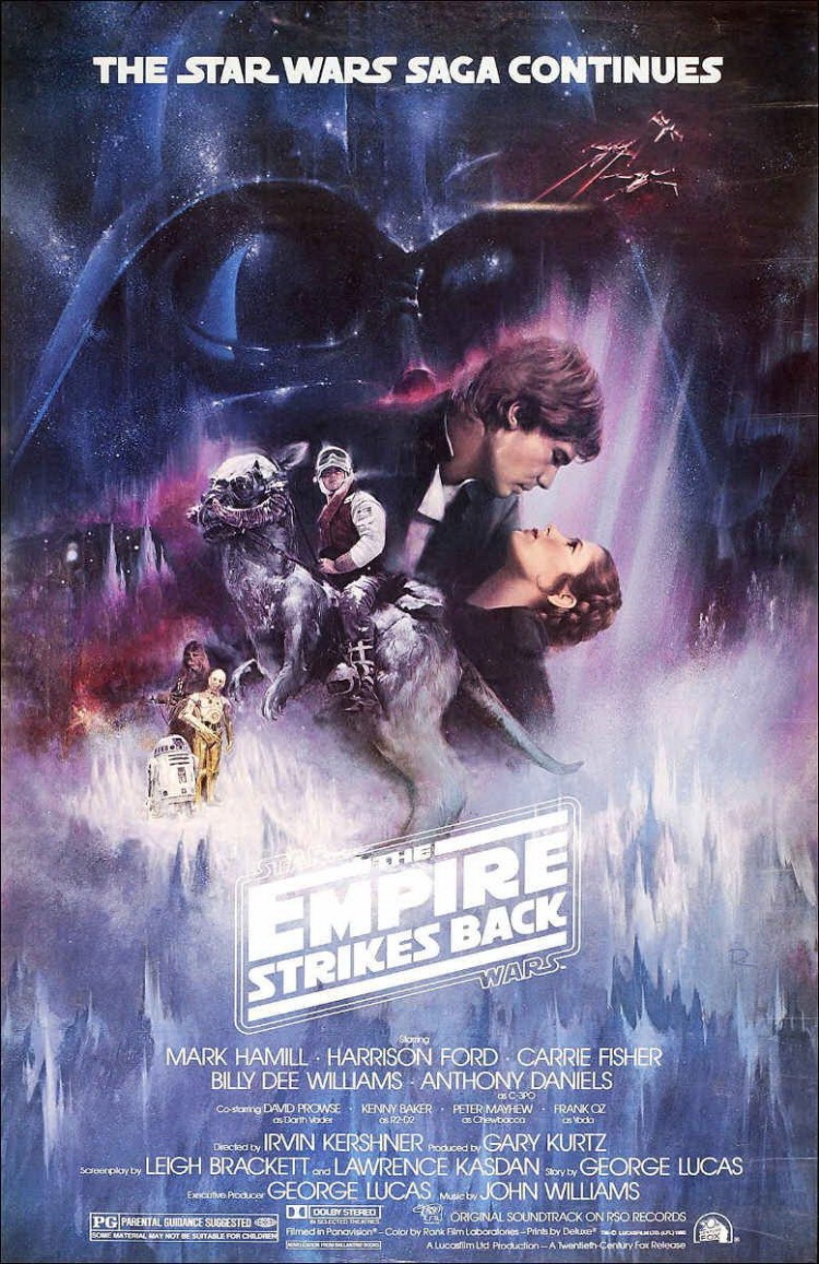 Постер - Звездные войны: Эпизод 5 - Империя наносит ответный удар: 750x1157 / 315.8 Кб