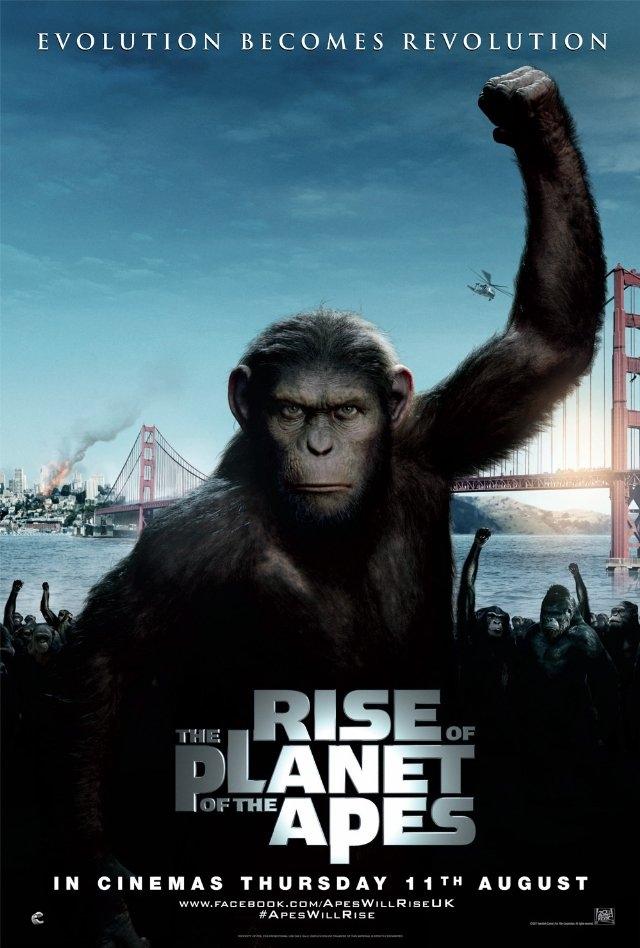 Постер - Восстание планеты обезьян: 640x948 / 80.6 Кб