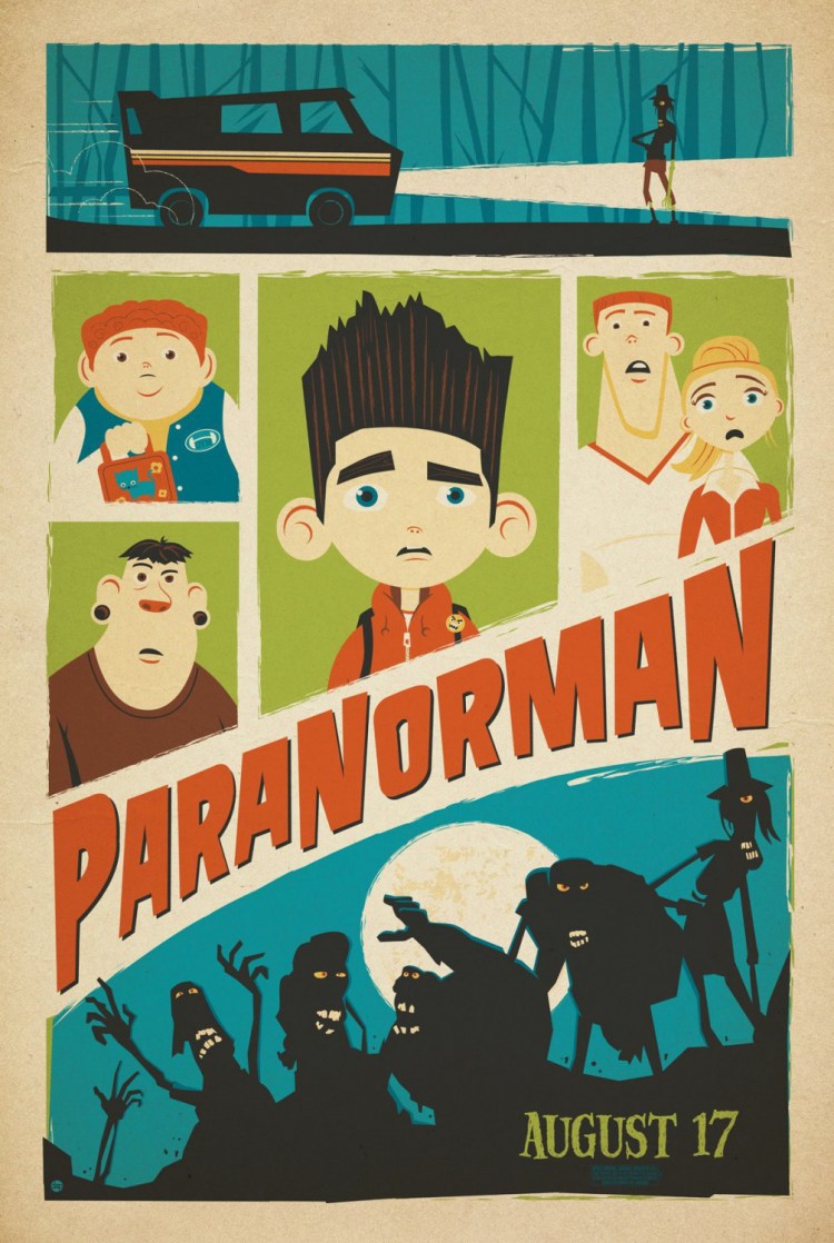 Постер - Паранорман, или Как приручить зомби: 750x1118 / 175.41 Кб