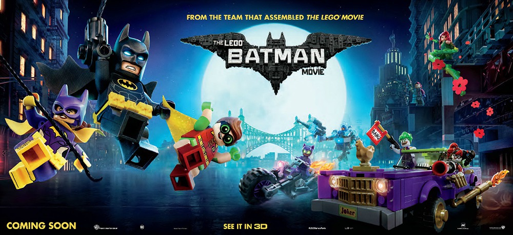 Постер - Лего Фильм: Бэтмен: 1000x458 / 176.44 Кб