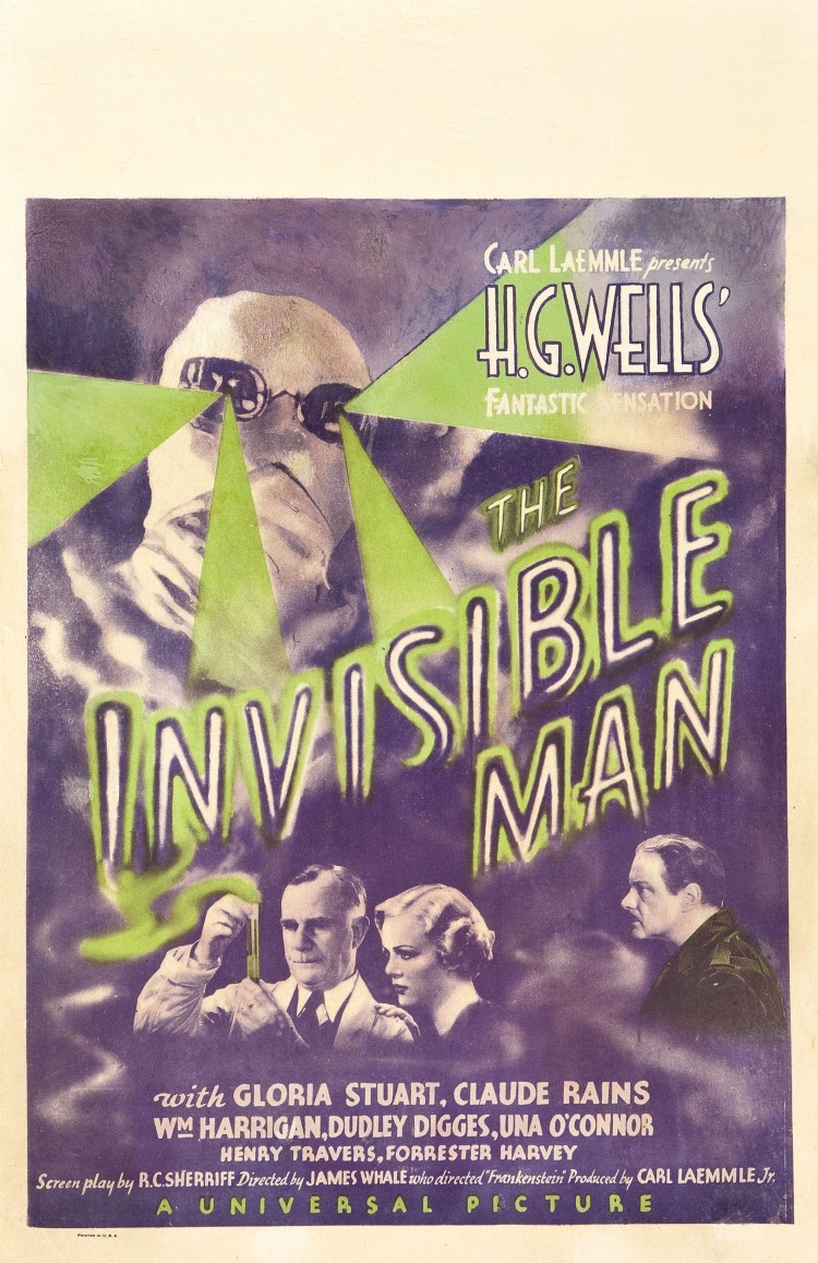 Постер - Человек-невидимка: 750x1158 / 321.82 Кб