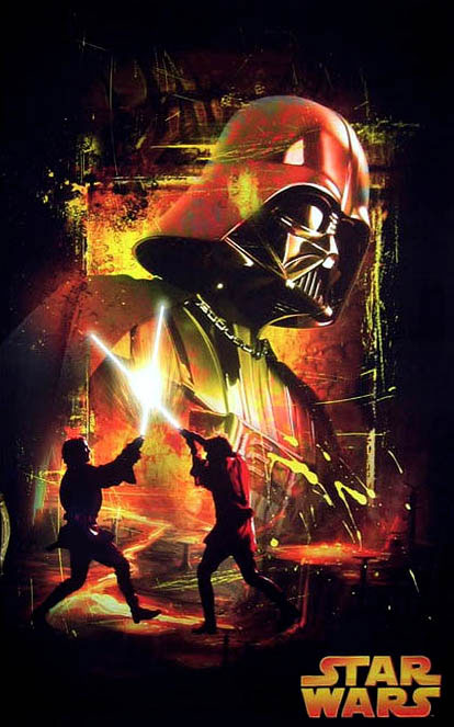 Постер - Звёздные войны: Эпизод 3 - Месть ситхов: 414x663 / 63.83 Кб