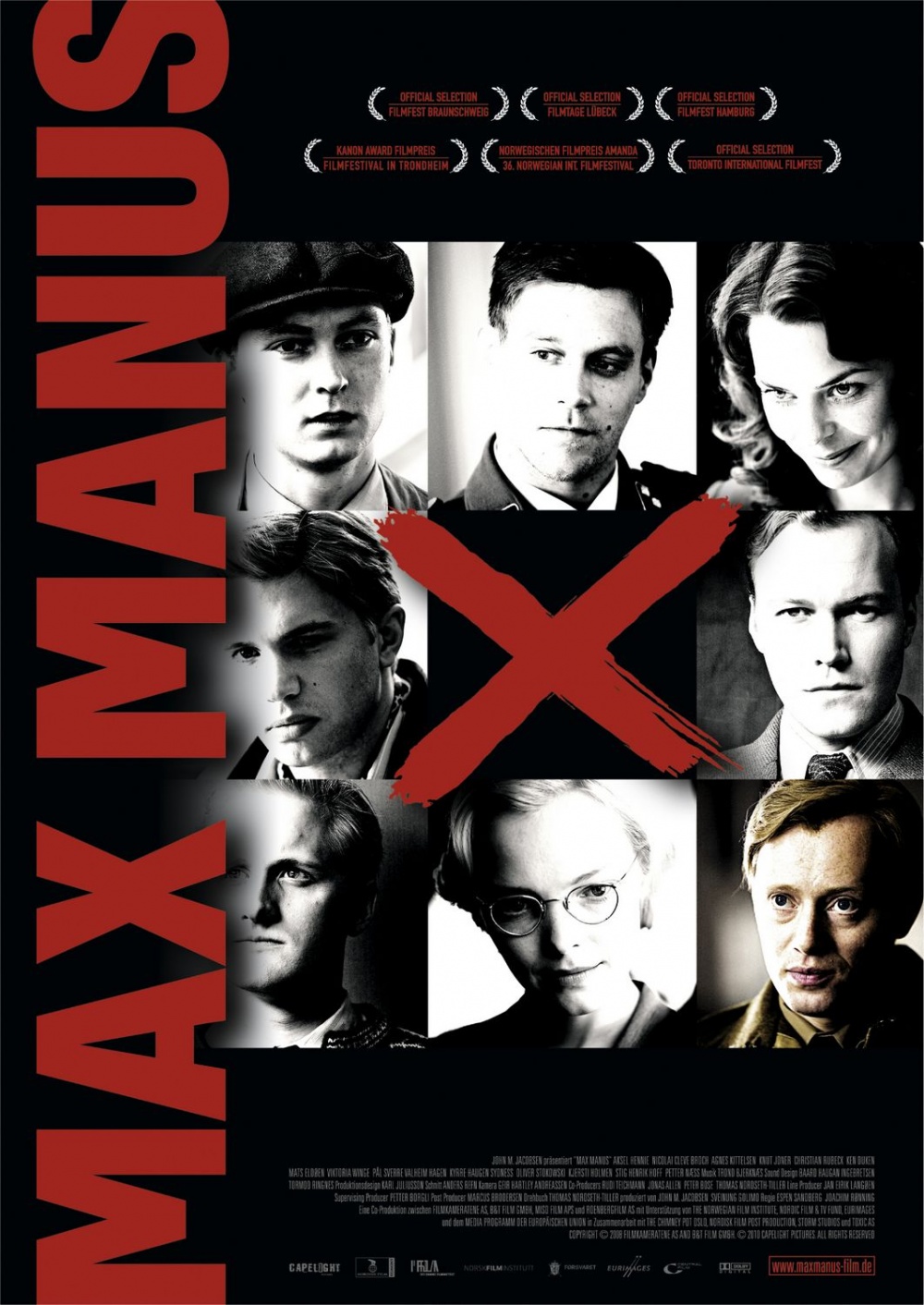 Постер - Макс Манус: Человек войны: 1000x1412 / 322.82 Кб