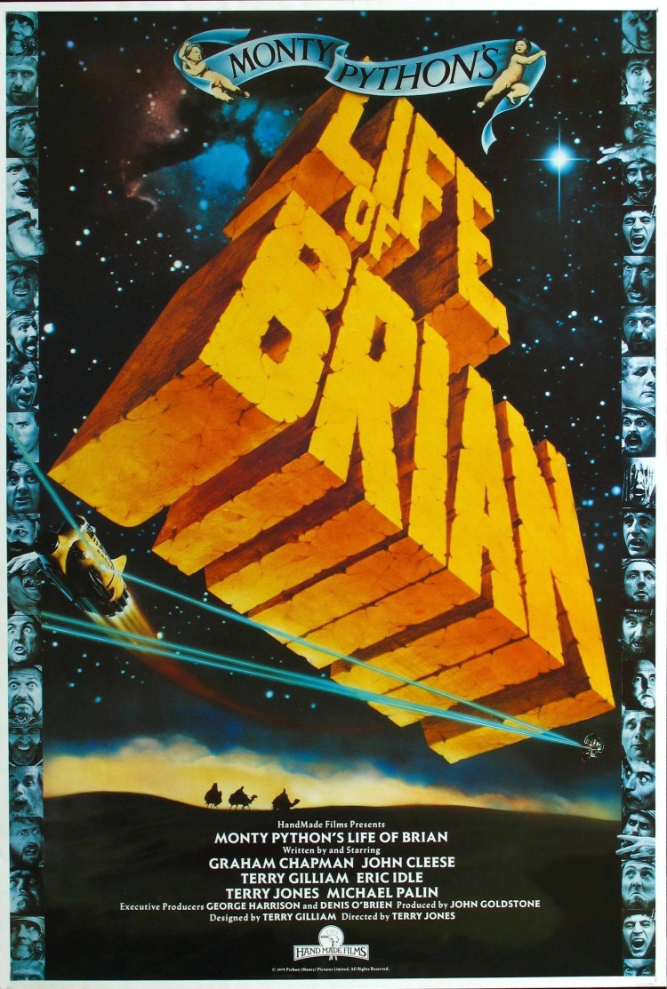 Постер - Житие Брайана по Монти Пайтон: 750x1113 / 280.72 Кб
