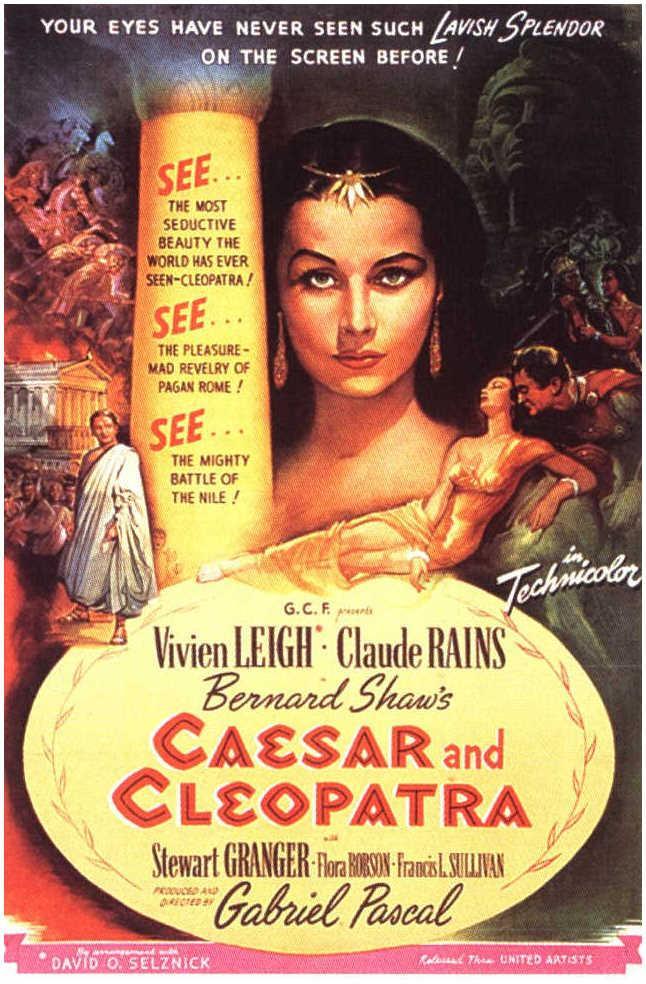 Постер - Цезарь и Клеопатра: 646x984 / 104.29 Кб