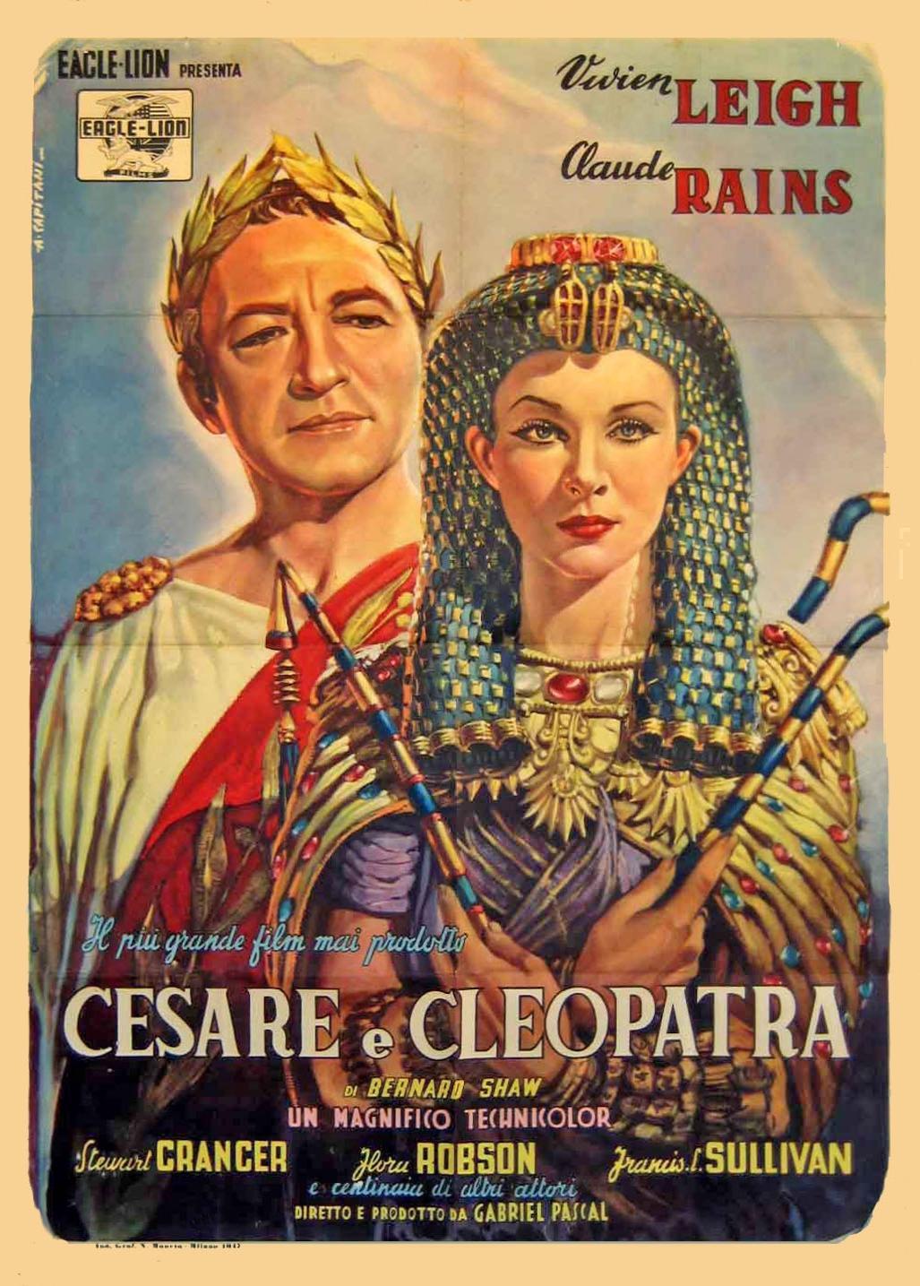 Постер - Цезарь и Клеопатра: 1027x1435 / 205.37 Кб