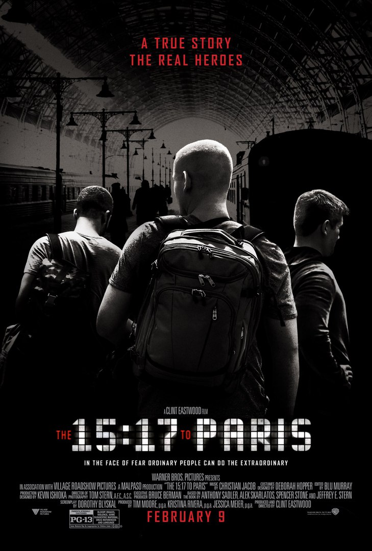 Постер - Поезд на Париж: 729x1080 / 142.89 Кб