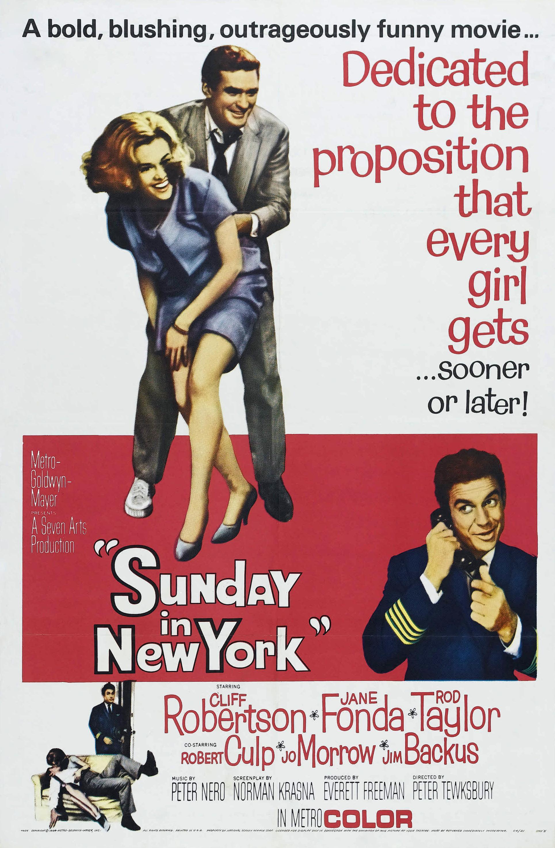 Постер - Воскресенье в Нью-Йорке: 1929x2943 / 667.07 Кб