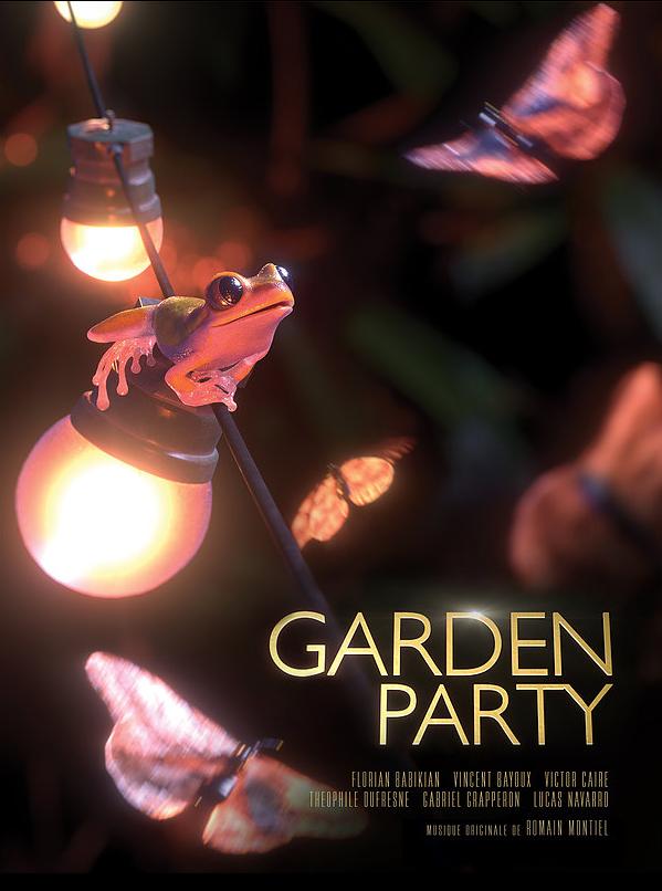 Постер - Вечеринка в саду: 599x806 / 47.5 Кб