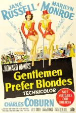 Постер Джентльмены предпочитают блондинок: 750x1113 / 328.5 Кб