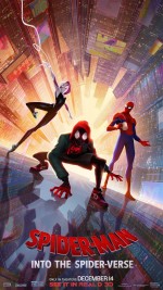 Постер Человек-паук: Через вселенные: 844x1500 / 523.18 Кб