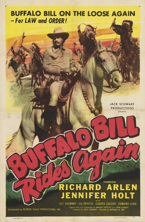 Постер - Buffalo Bill Rides Again: 495x755 / 86 Кб