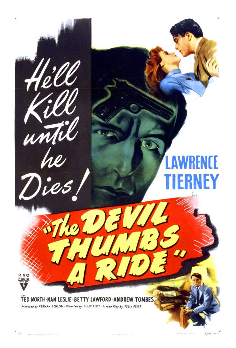 Постер - The Devil Thumbs a Ride: 771x1134 / 135 Кб