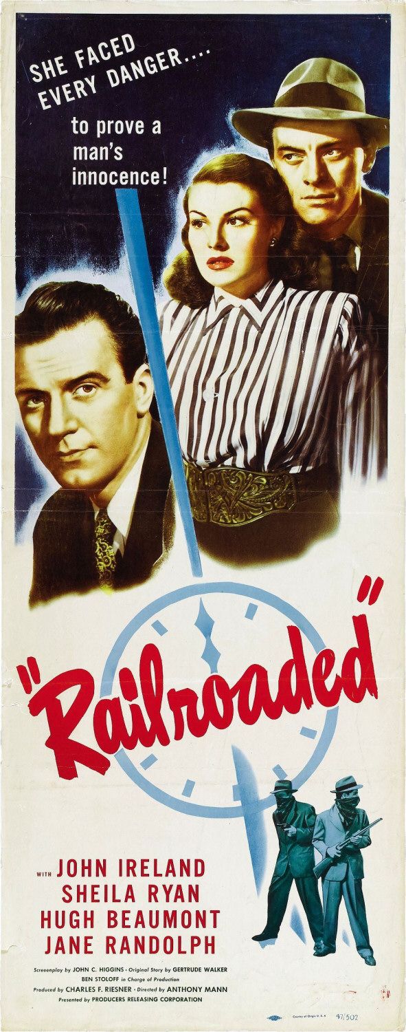 Постер - Railroaded!: 591x1500 / 206 Кб