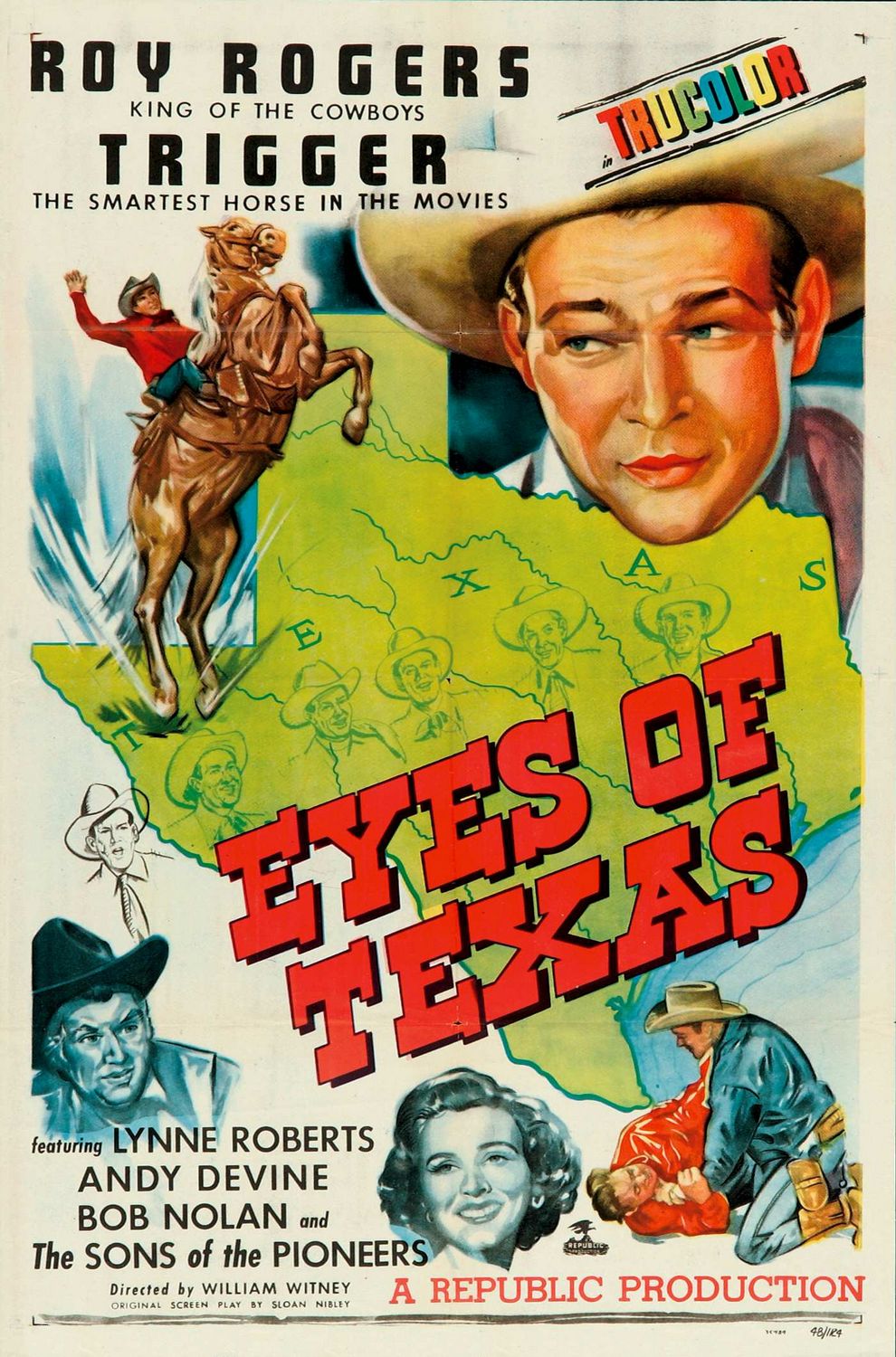 Постер - Eyes of Texas: 990x1500 / 299 Кб