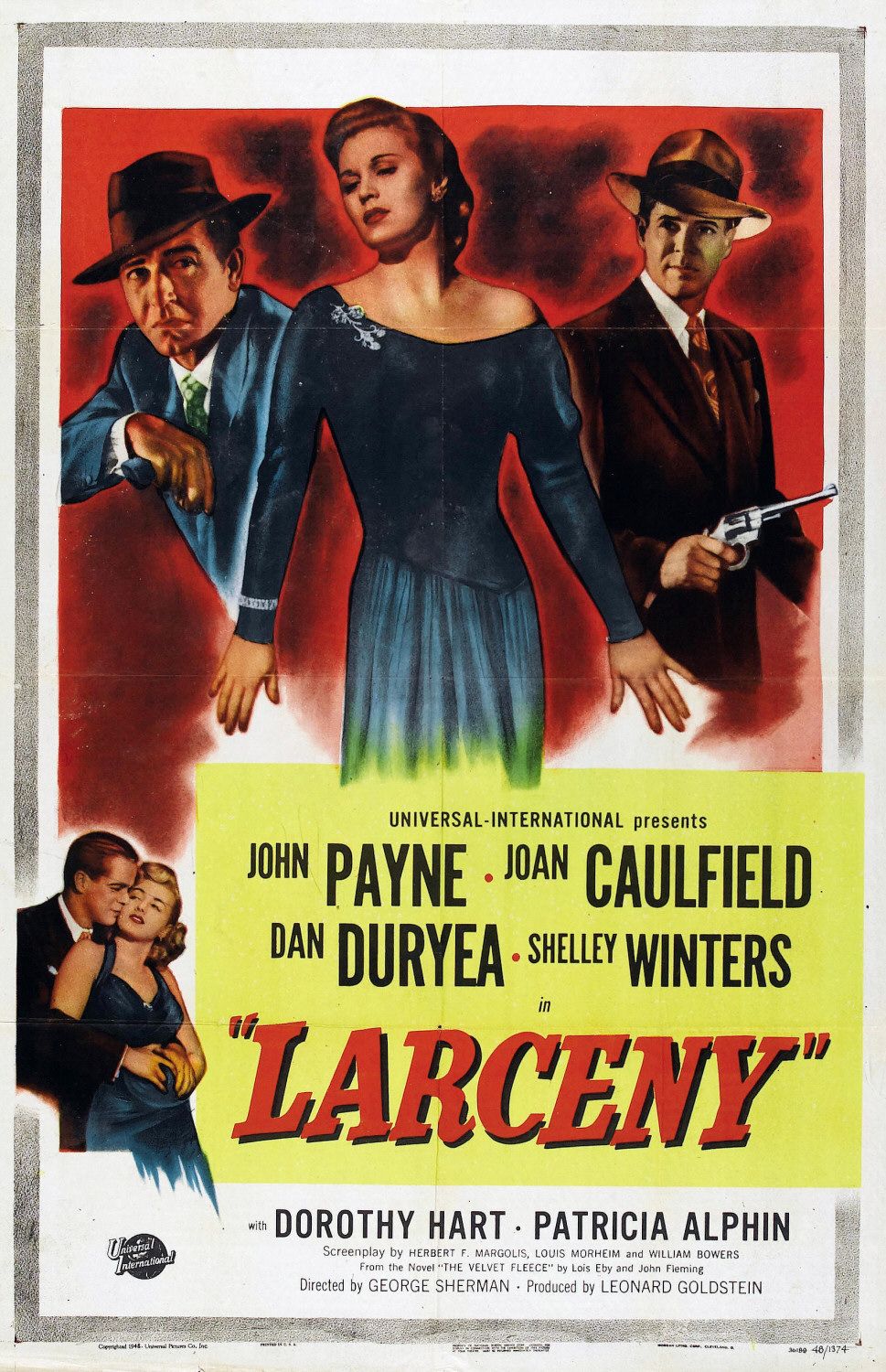 Постер - Larceny: 969x1500 / 324 Кб