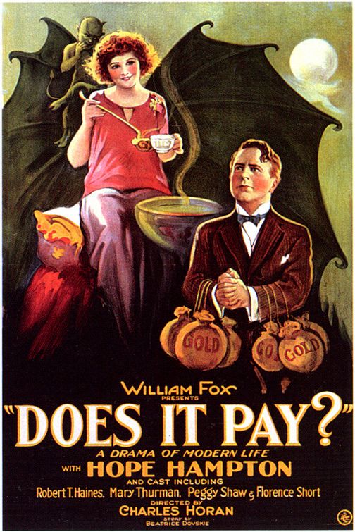 Постер - Does It Pay?: 504x755 / 106 Кб