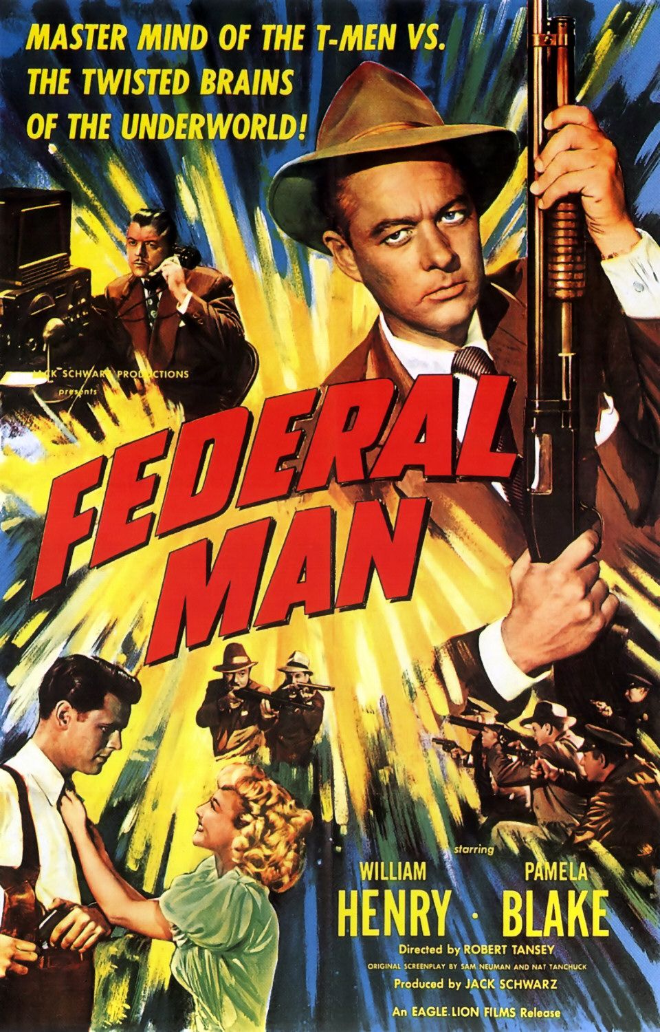 Постер - Federal Man: 960x1500 / 338 Кб
