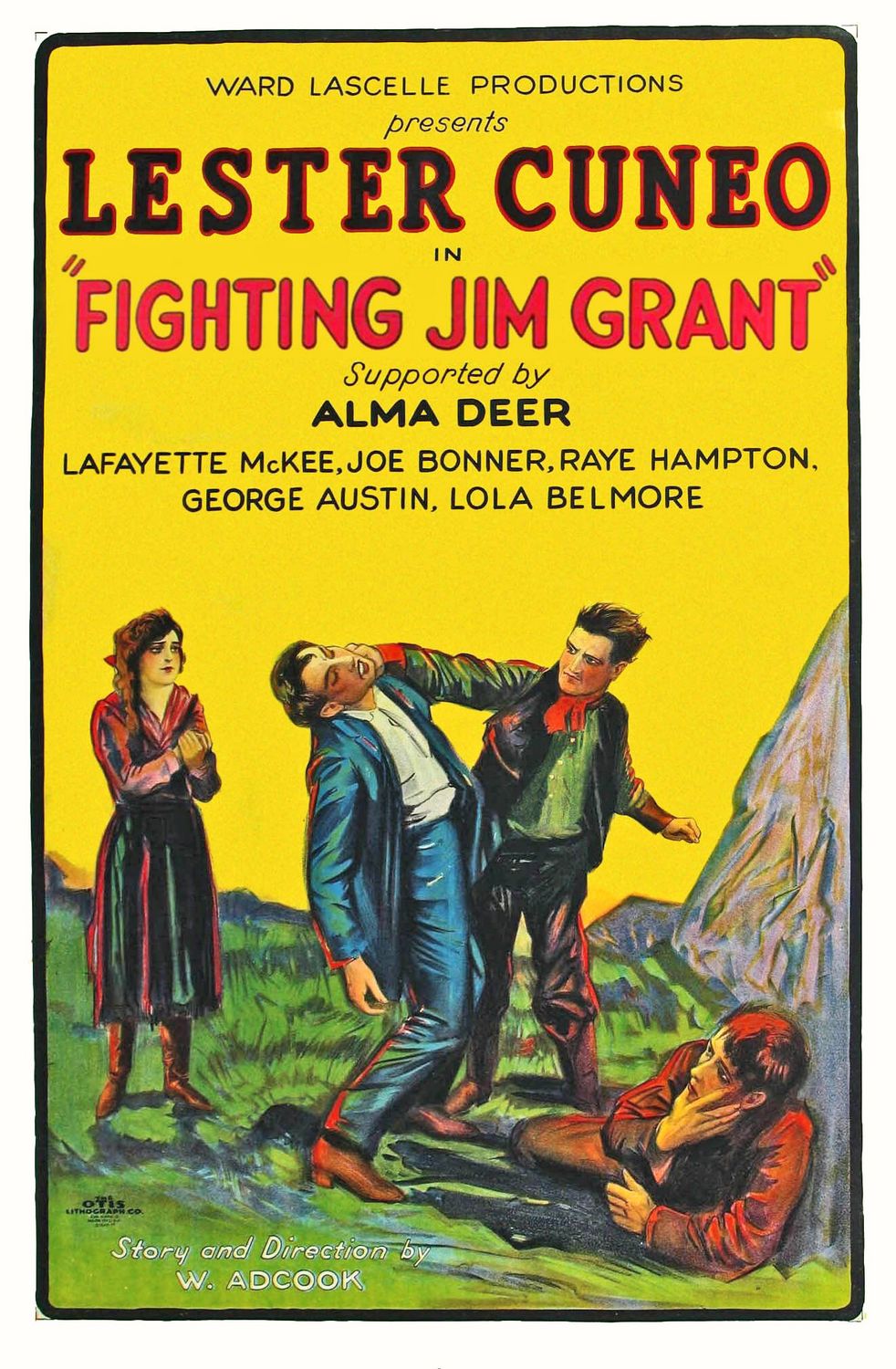 Постер - Fighting Jim Grant: 982x1500 / 275 Кб