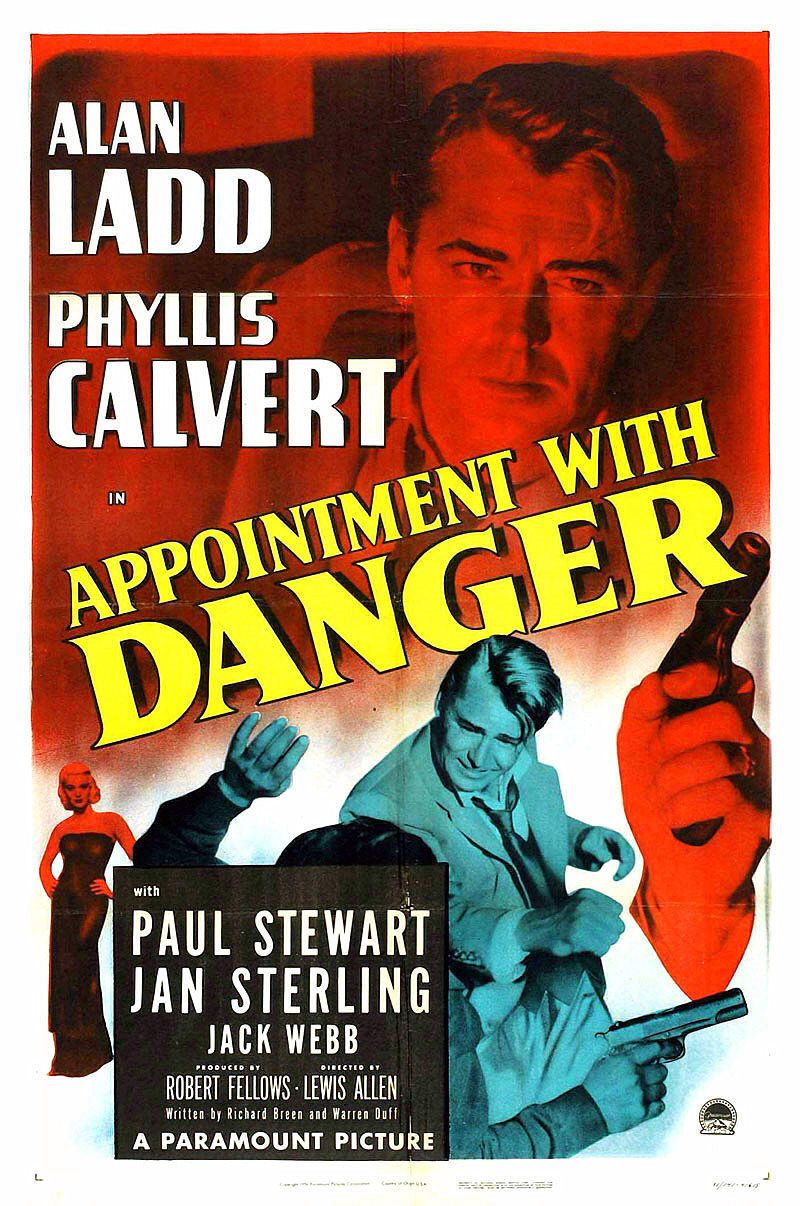 Постер - Appointment with Danger: 800x1206 / 207 Кб