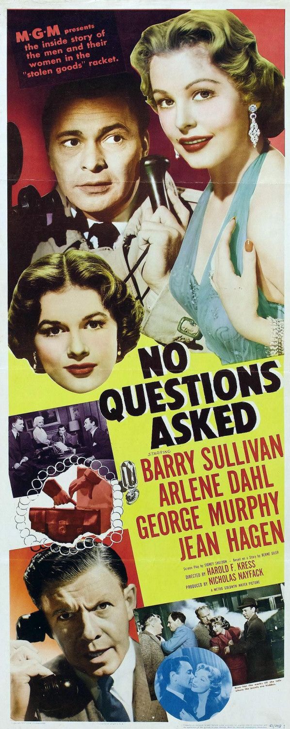 Постер - No Questions Asked: 598x1500 / 229 Кб