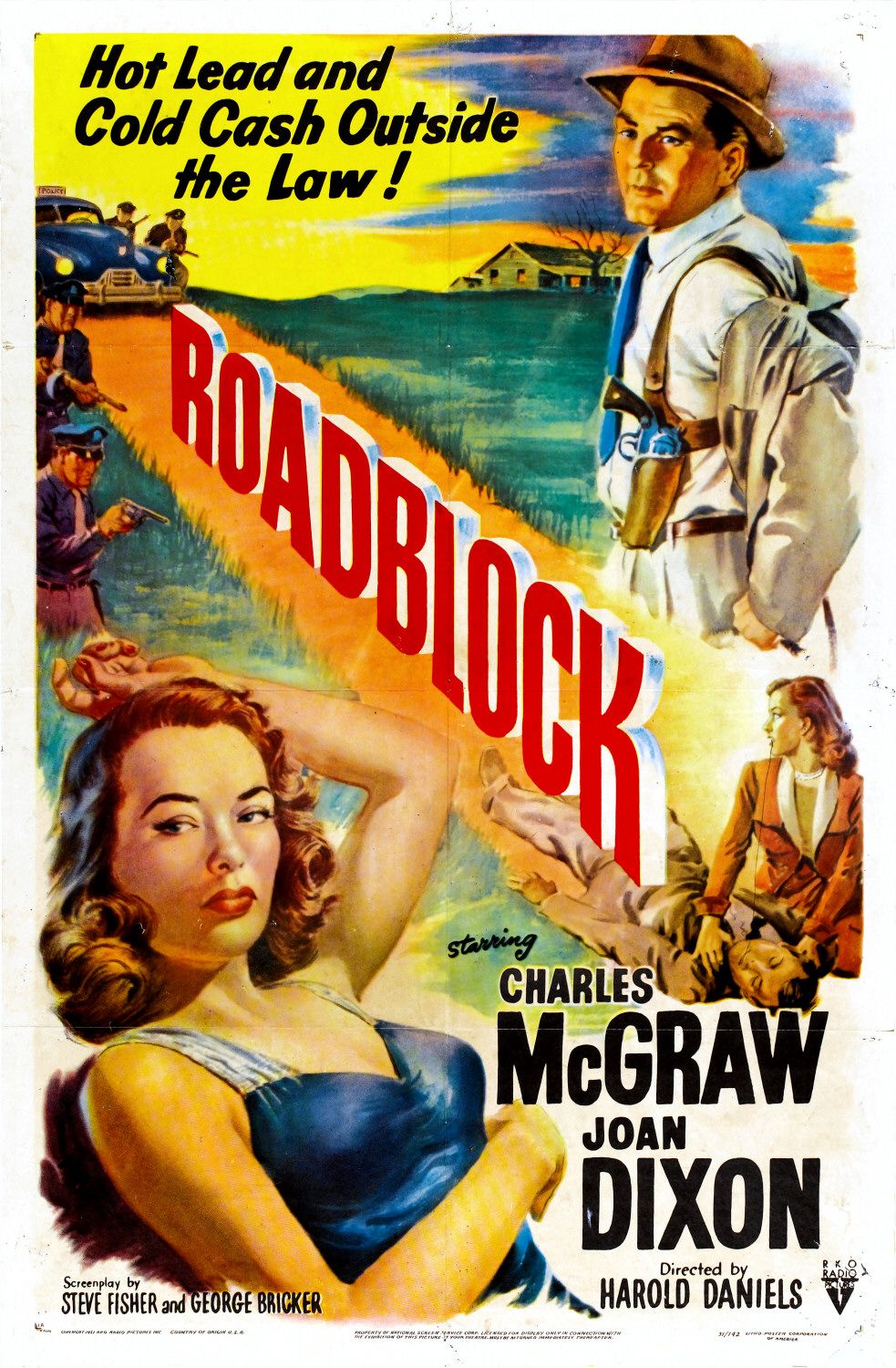 Постер - Roadblock: 983x1500 / 321 Кб