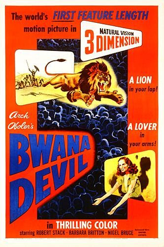 Постер - Bwana Devil: 333x500 / 51 Кб