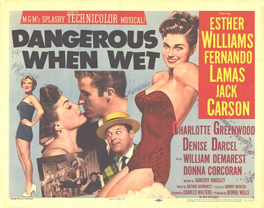 Постер - Dangerous When Wet: 535x421 / 55 Кб