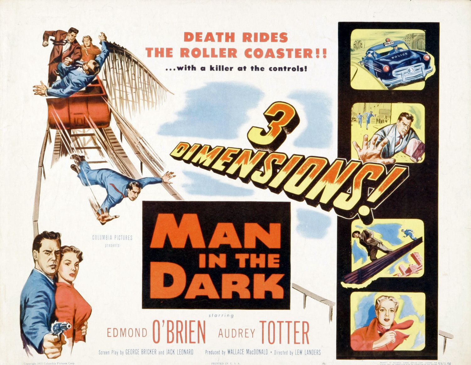 Постер - Man in the Dark: 1500x1162 / 294 Кб