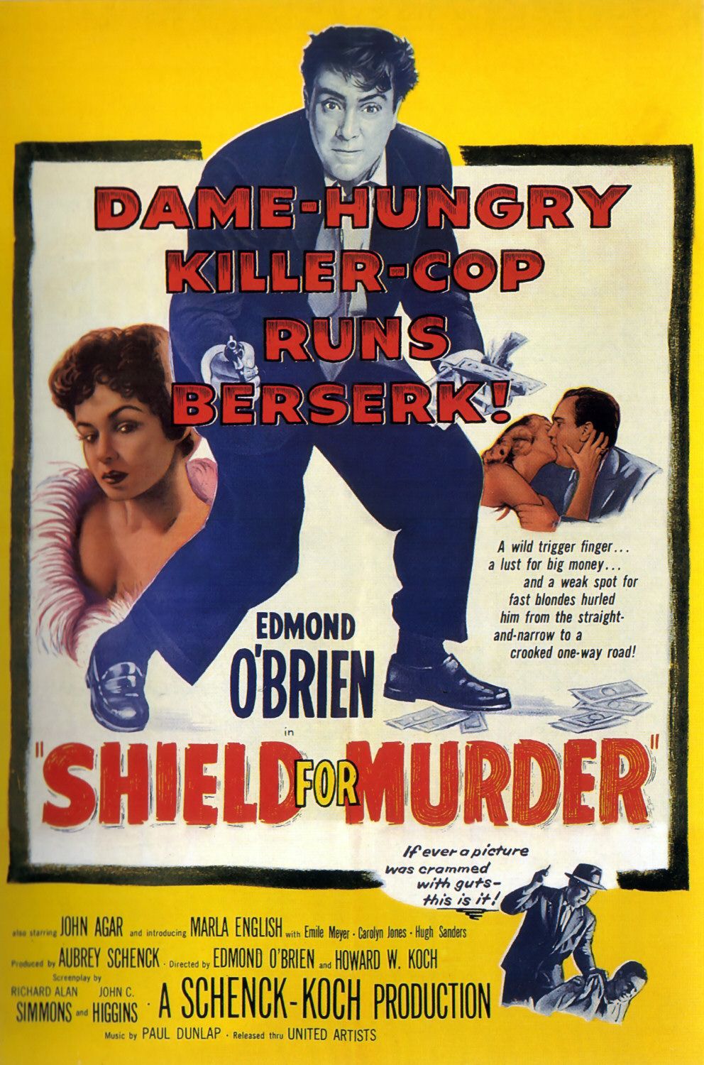 Постер - Shield for Murder: 992x1500 / 280 Кб