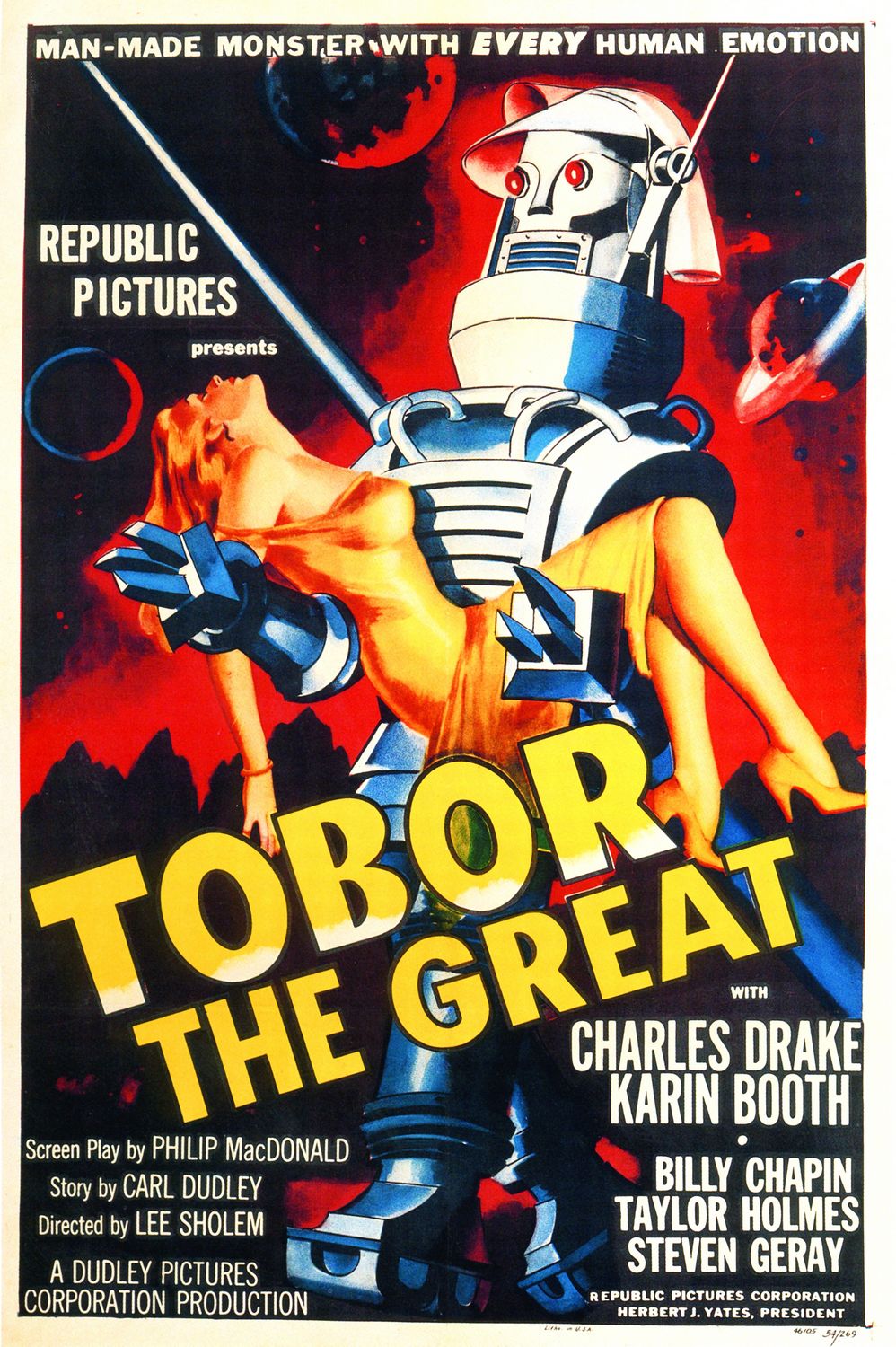 Постер - Tobor the Great: 998x1500 / 319 Кб