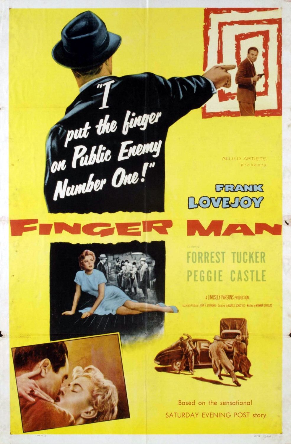 Постер - Finger Man: 985x1500 / 202 Кб
