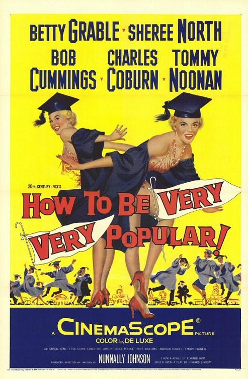 Постер - How to Be Very, Very Popular: 493x755 / 91 Кб
