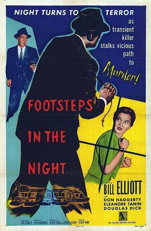 Постер - Footsteps in the Night: 494x755 / 87 Кб