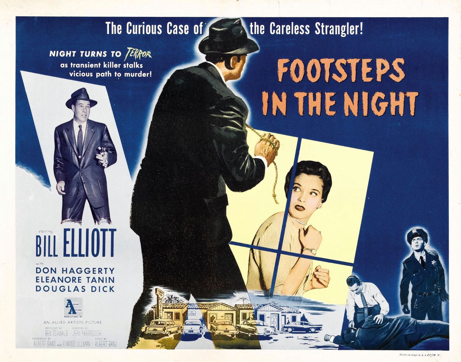 Постер - Footsteps in the Night: 1500x1178 / 380 Кб
