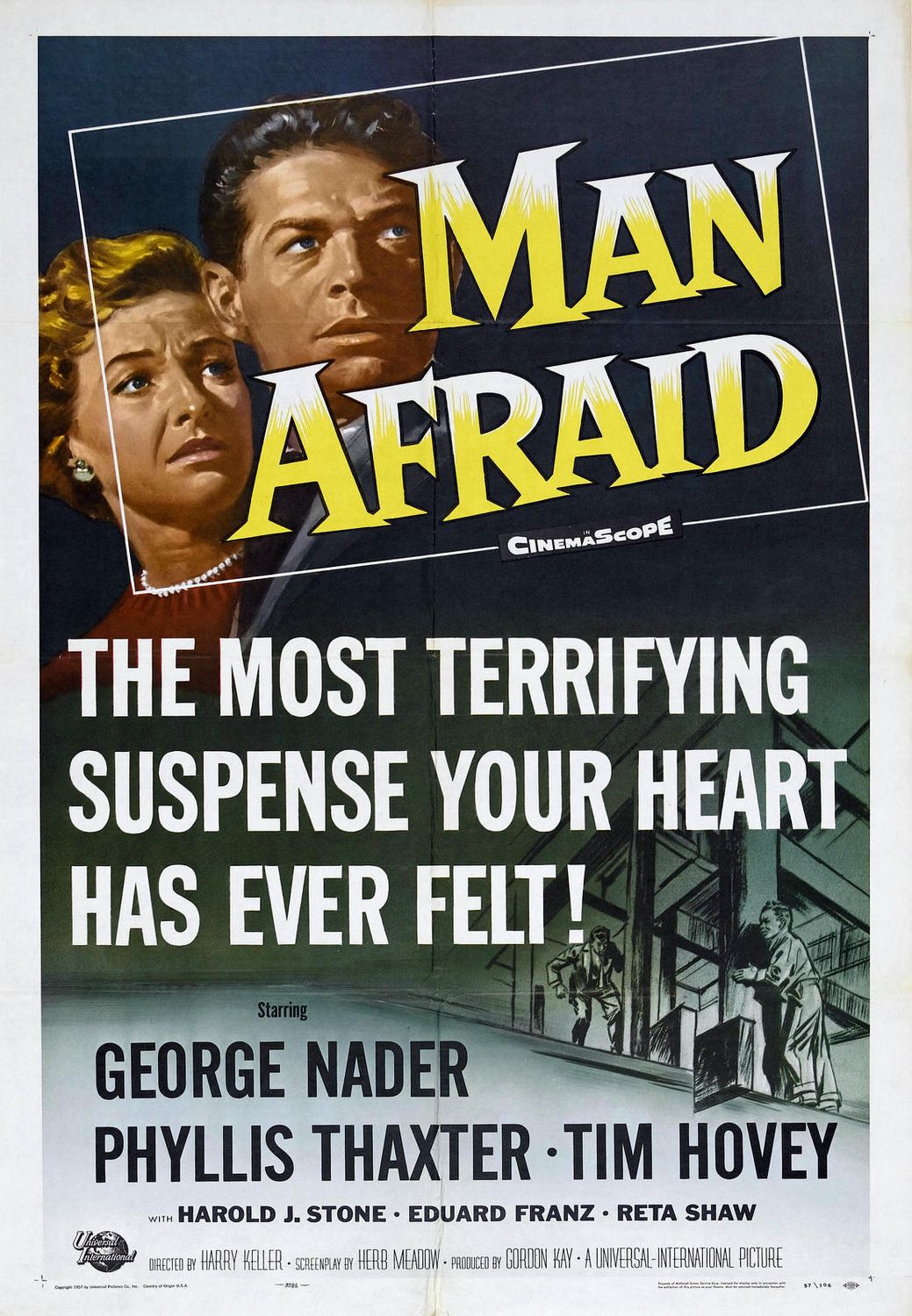 Постер - Man Afraid: 1039x1500 / 287 Кб