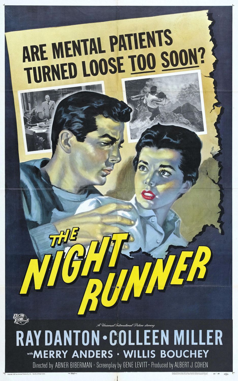 Постер - The Night Runner: 937x1500 / 312 Кб