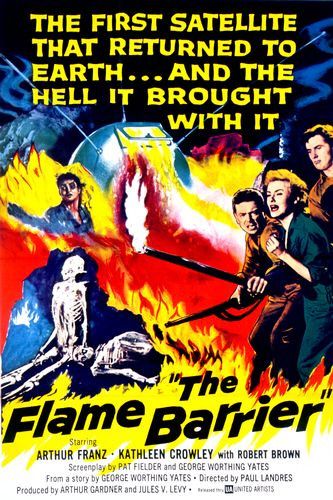 Постер - The Flame Barrier: 333x500 / 65 Кб