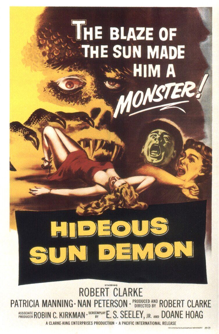 Постер - The Hideous Sun Demon: 753x1149 / 186 Кб