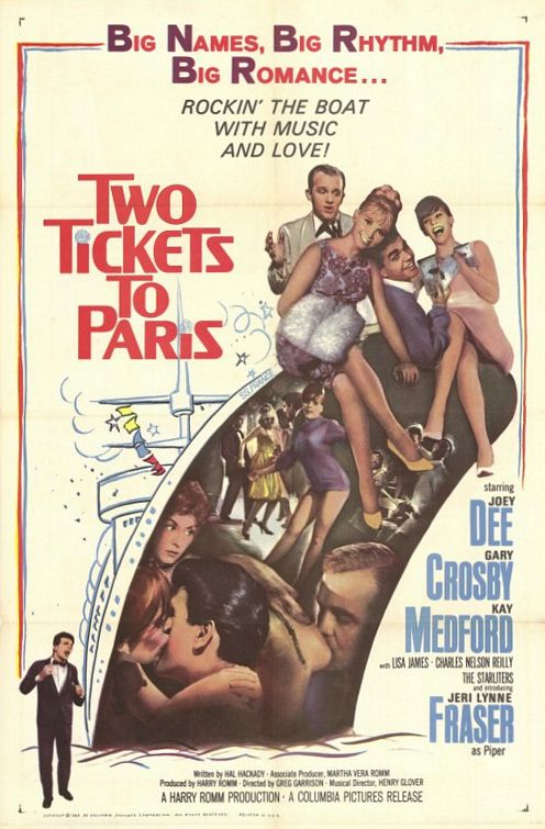 Постер - Two Tickets to Paris: 496x755 / 76 Кб