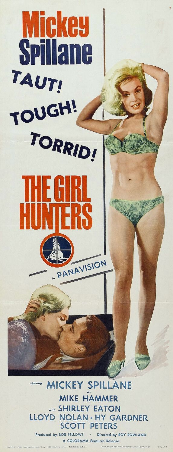 Постер - The Girl Hunters: 573x1500 / 162 Кб