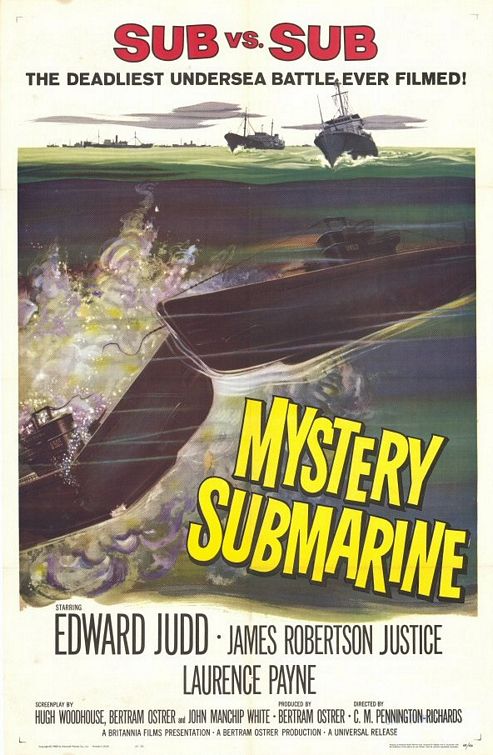 Постер - Mystery Submarine: 493x755 / 80 Кб