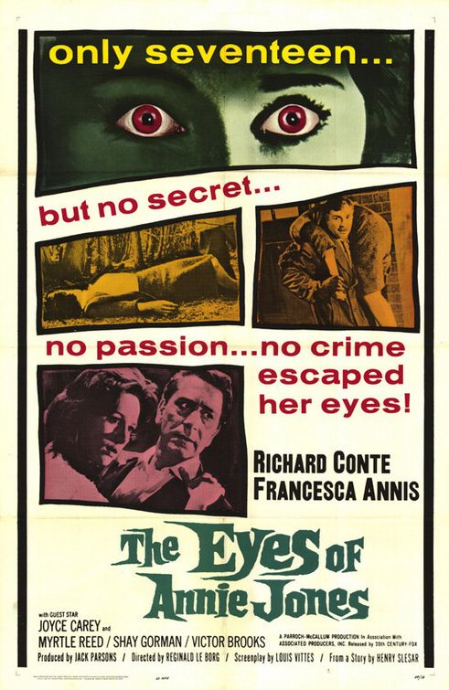 Постер - The Eyes of Annie Jones: 491x755 / 88 Кб