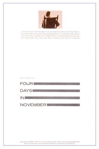 Постер - Four Days in November: 333x500 / 14 Кб