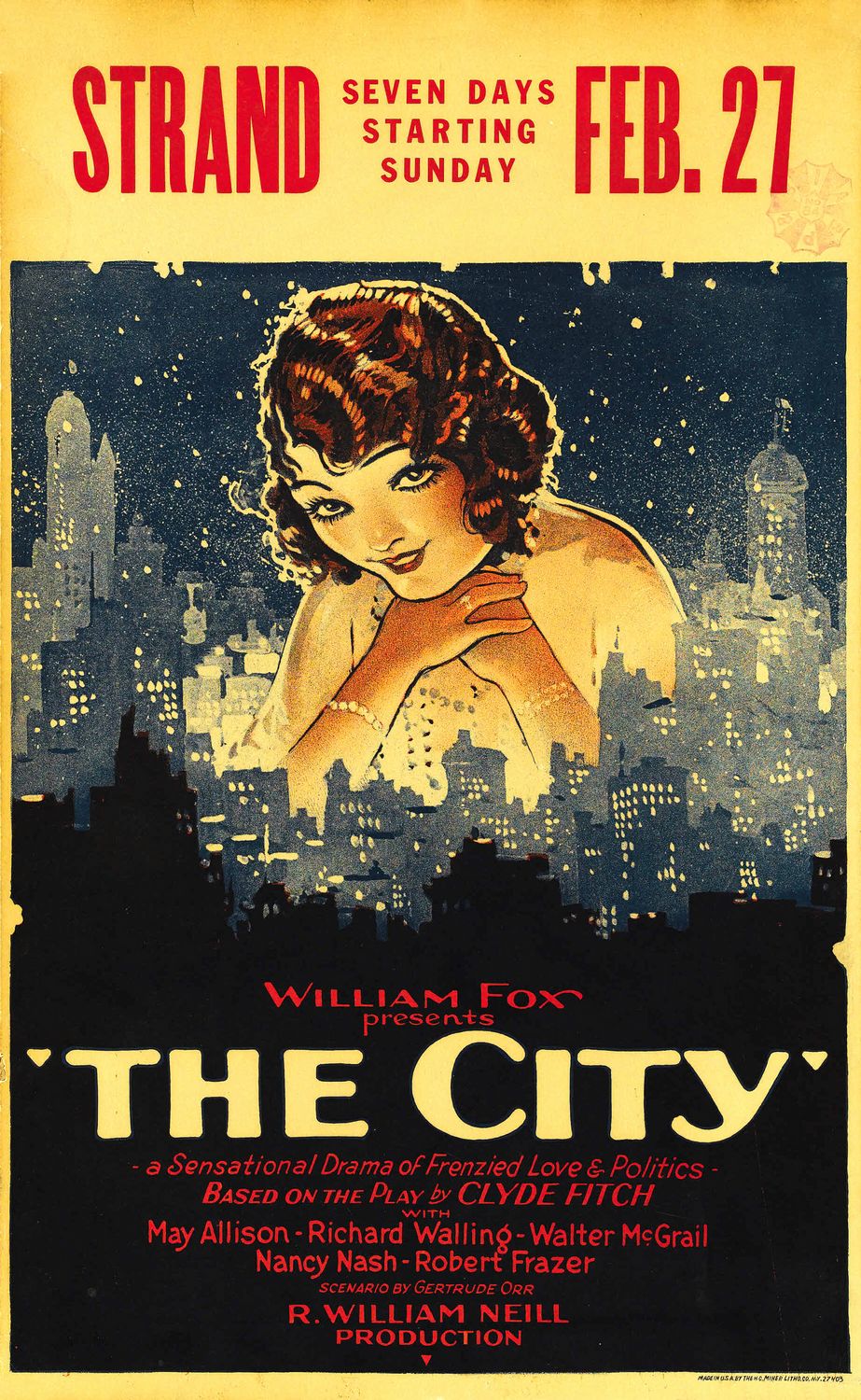 Постер - The City: 923x1500 / 347 Кб